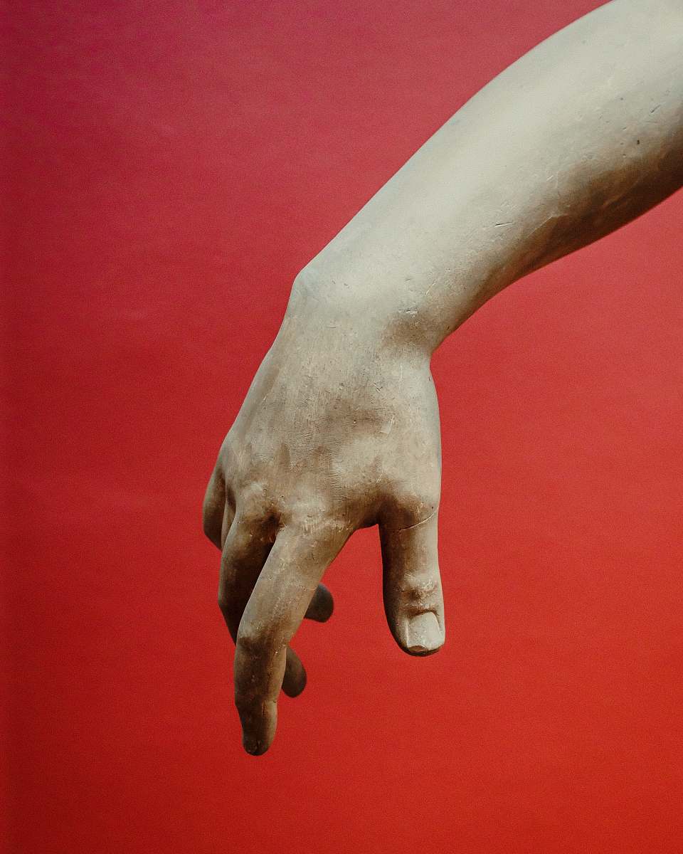 holding hands left human hand finger